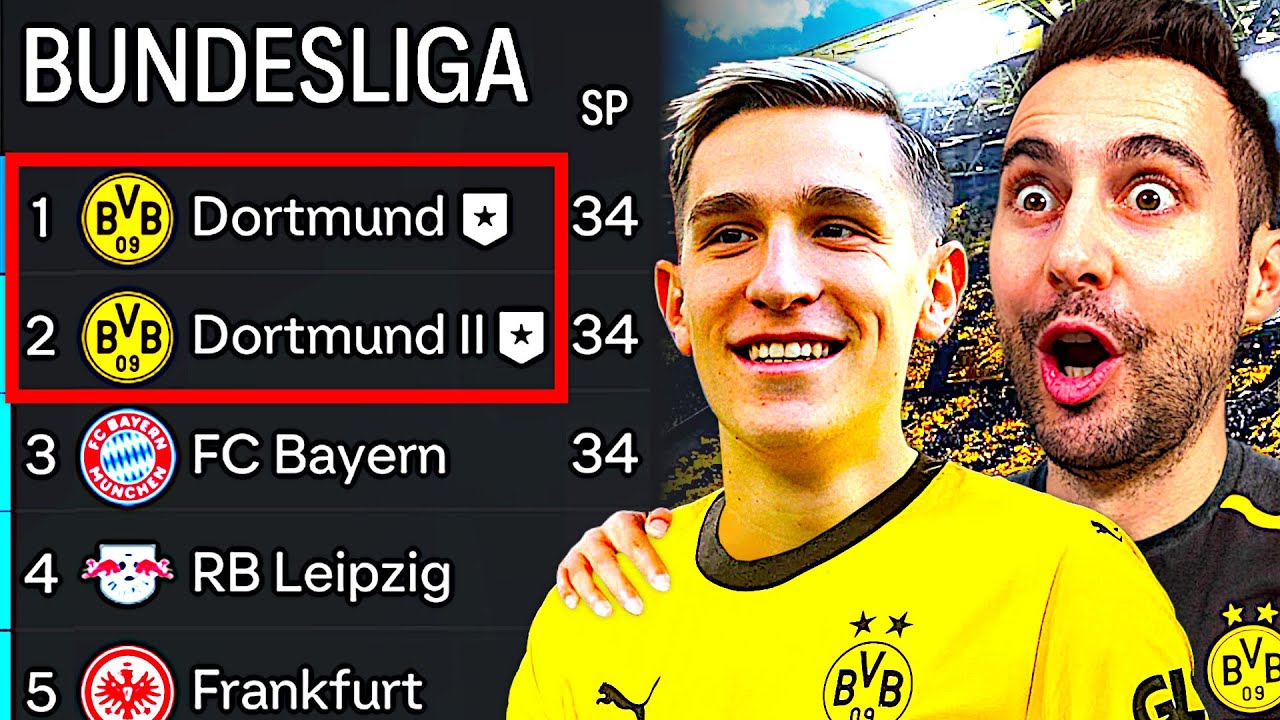 ICH ÜBERNEHME DORTMUND I & II BIS IHNEN DIE BUNDESLIGA GEHÖRT !!! 🐝👑 EA FC 24 BVB Doppel STG