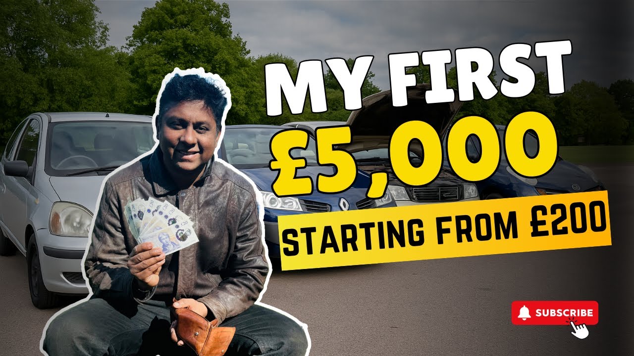 How I Turned £200 into £5,000 Flipping Cars My Full Journey & Mistakes
