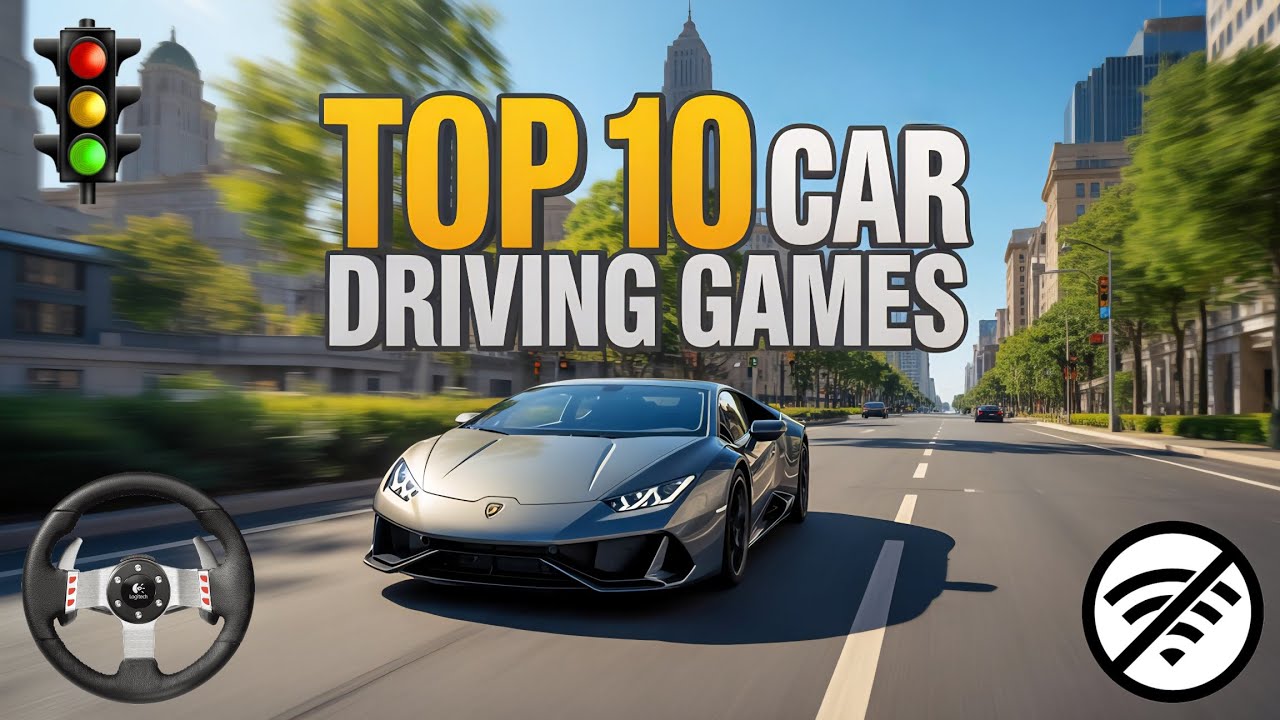 Top 10 Offline Car Driving Simulator Games for Android 2025