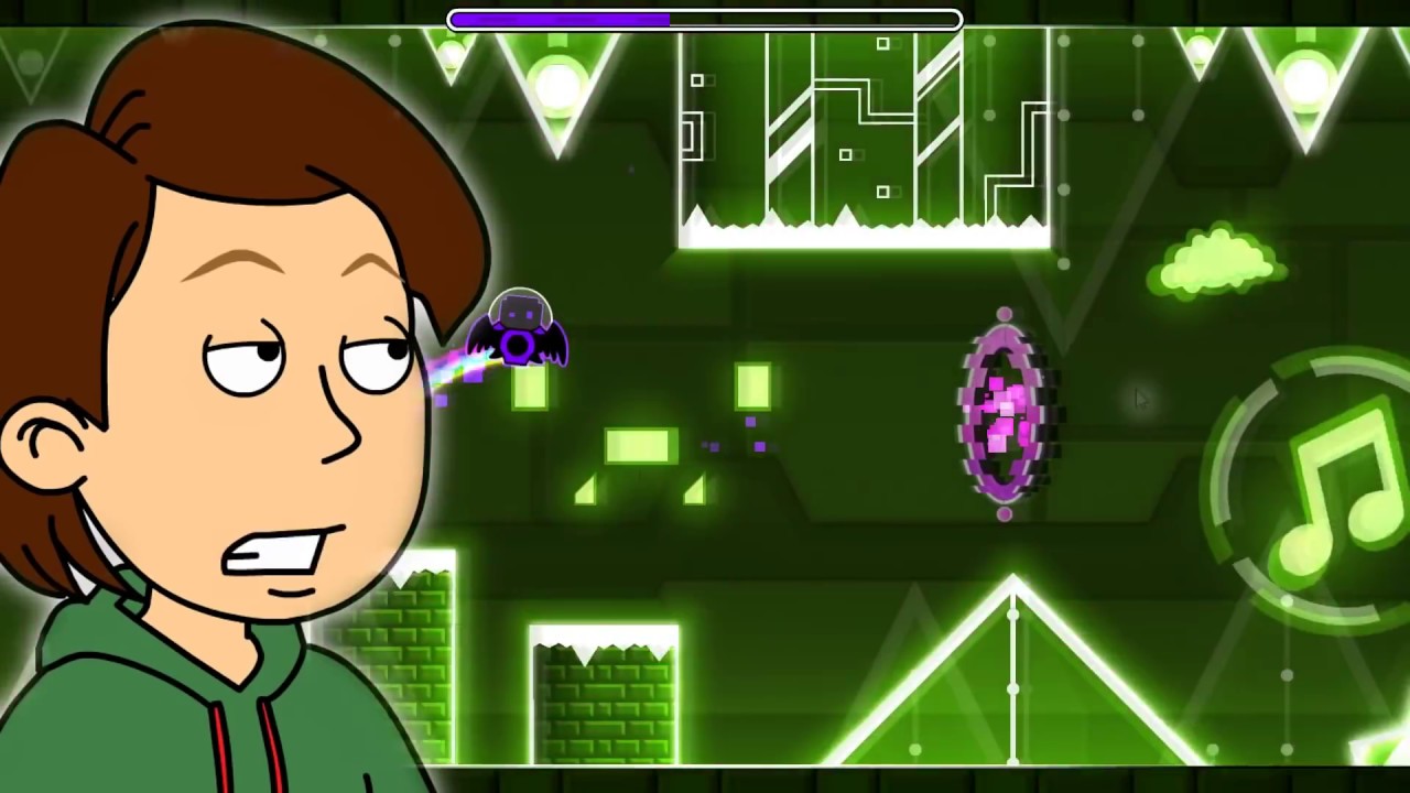 Boris plays Geometry Dash Part 10