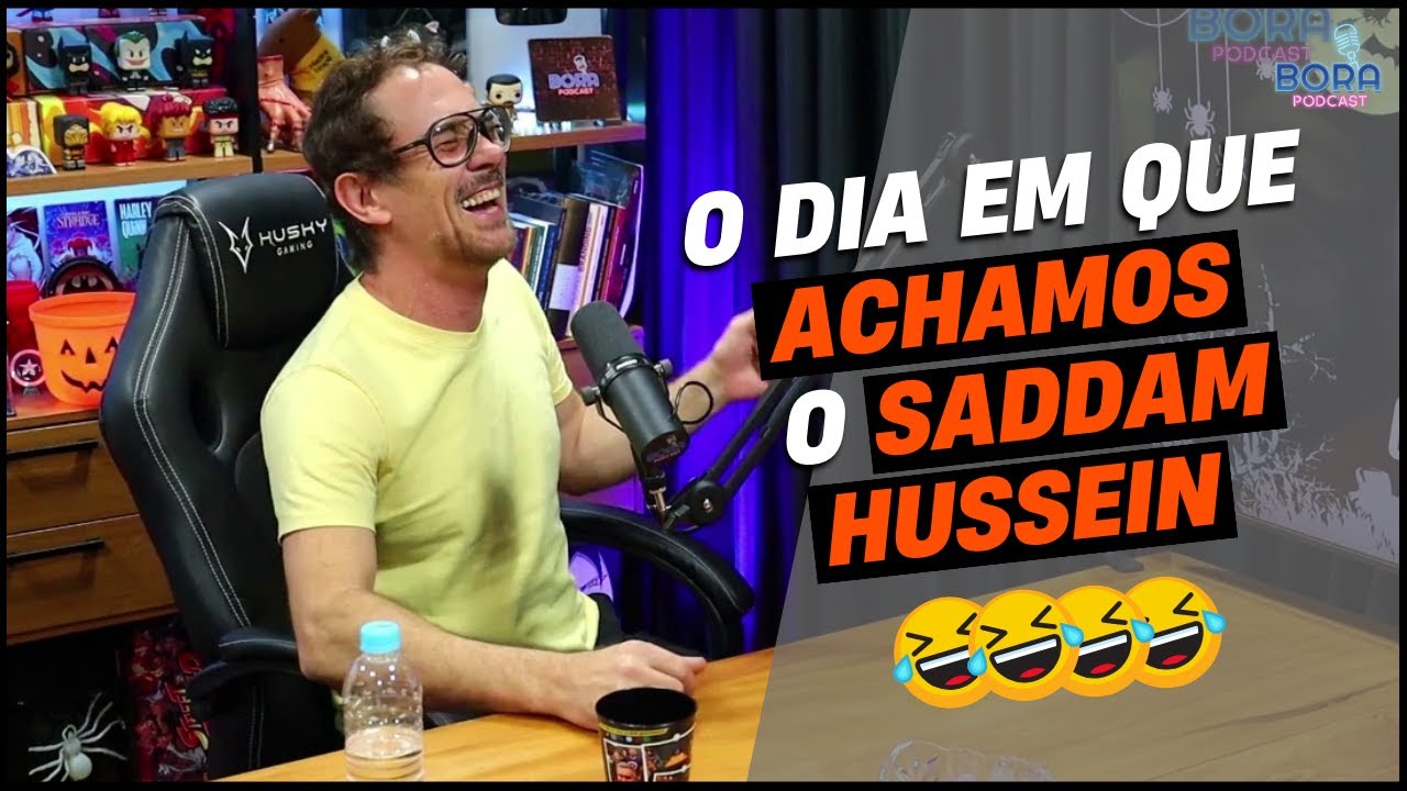 Morra de rir 😂 O dia em que Caju e Totonho acharam o Saddam Hussein | Caju - humorista