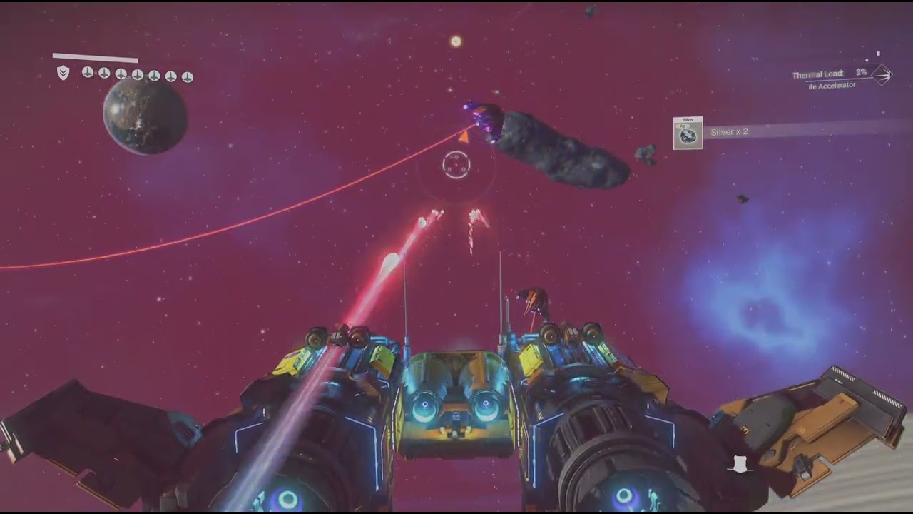 No Man's Sky corvette firepower fun NMS