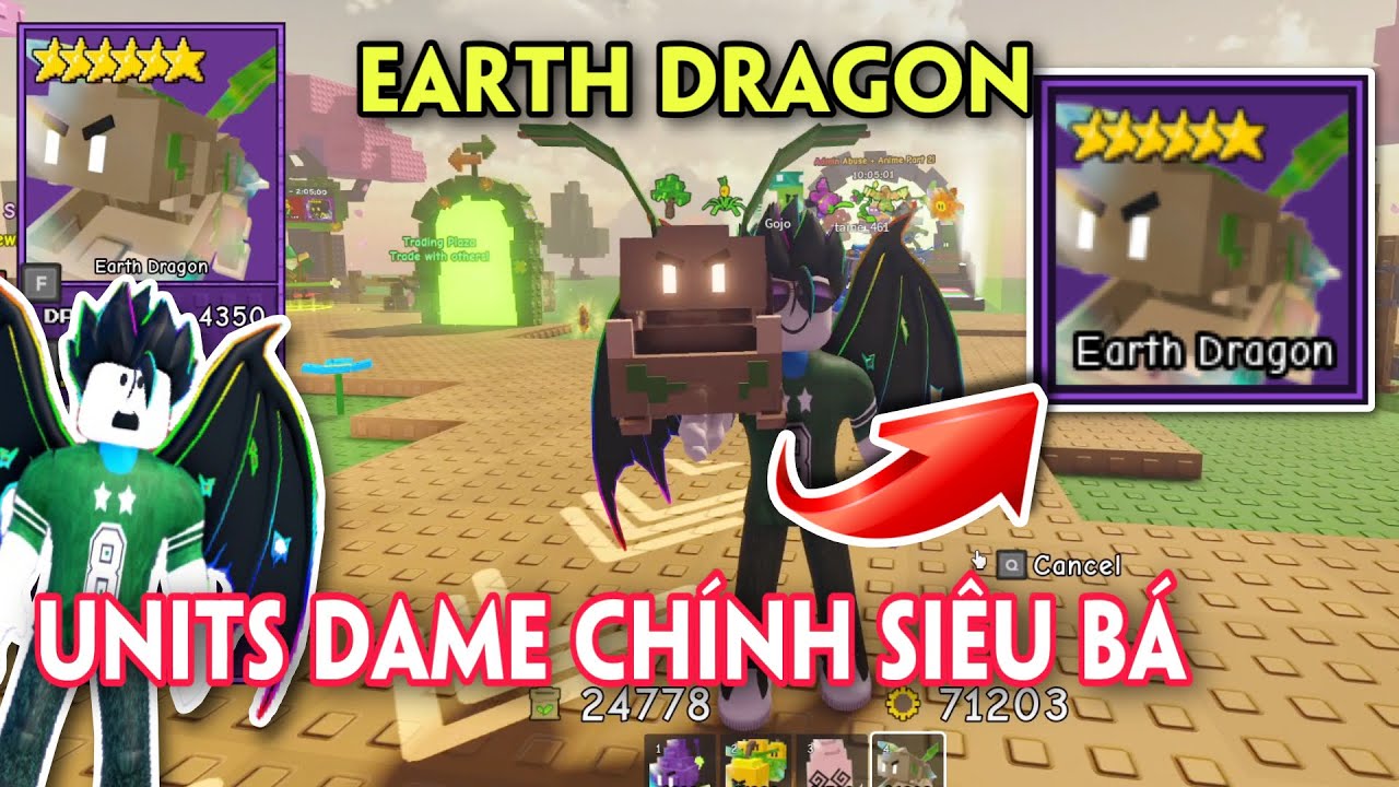 GARDEN TOWER DEFENSE - TRẢI NGHIỆM EARTH DRAGON UNITS SỐC DAME SIÊU NGON #4