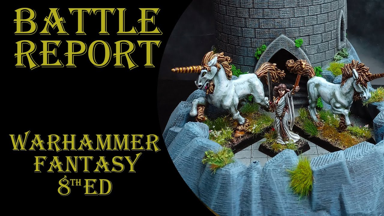 Warhammer Fantasy Competitive Battle Report 02: Bretonnia vs Dark Elves