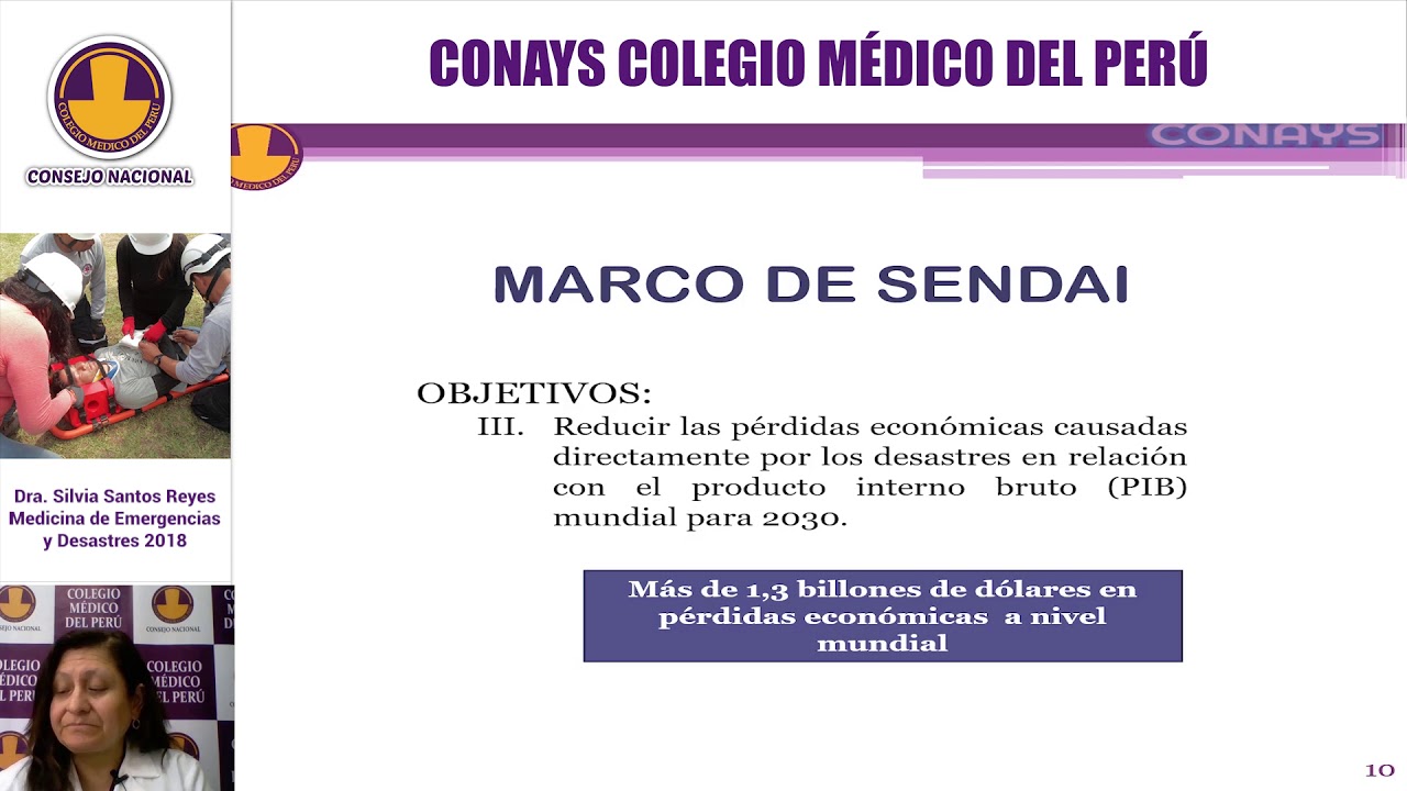 Módulo I Clase 2. Marco Internacional de GRD. ¿Qué es el Marco de SENDAI? Entendiendo Marco SENDAI