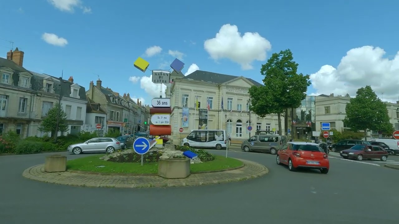 Cosne sur Loire (58) - La Celle sur Loire (58) ,Bourgogne Franche Comté ,Road Trip 11