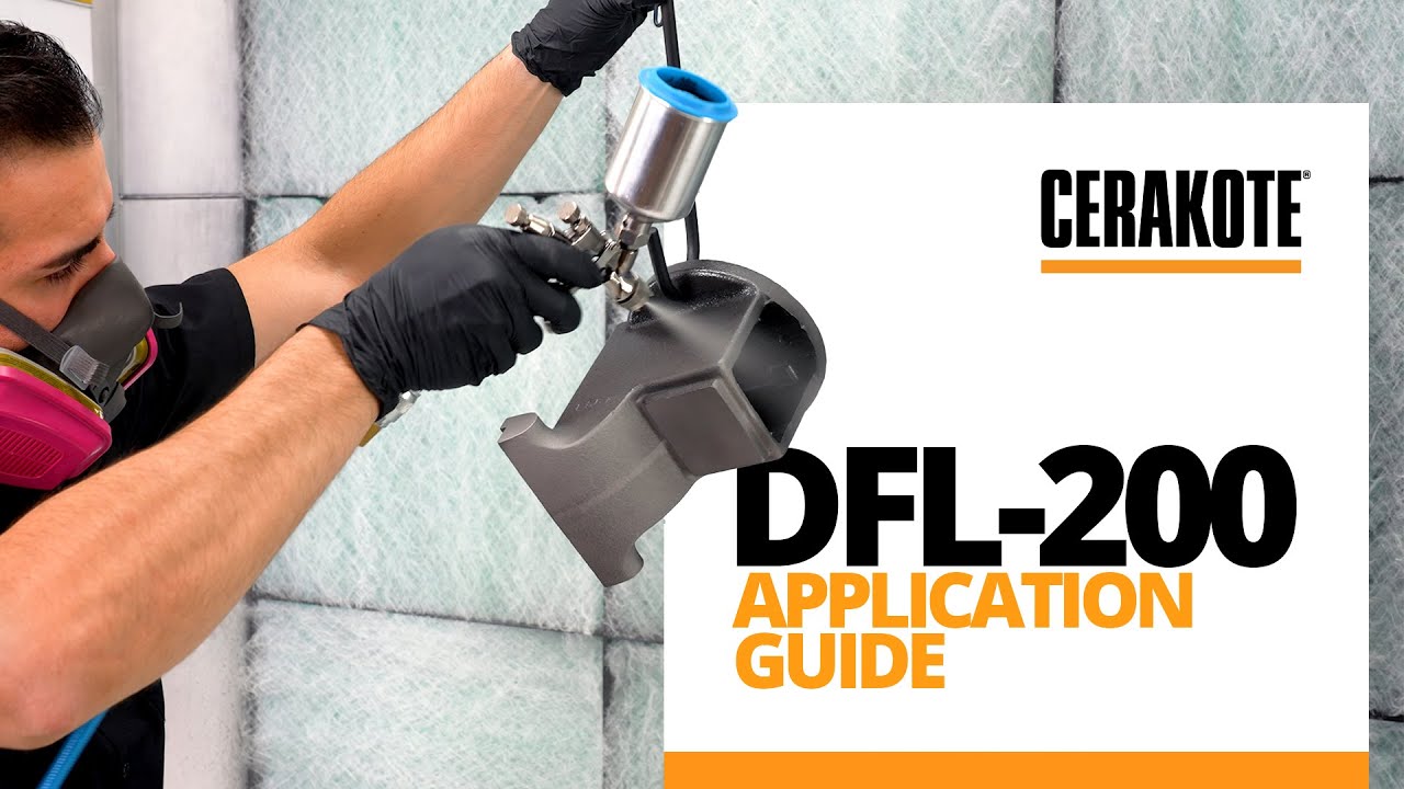 Инструкция по нанесению покрытия DFL-200 | Cerakote®