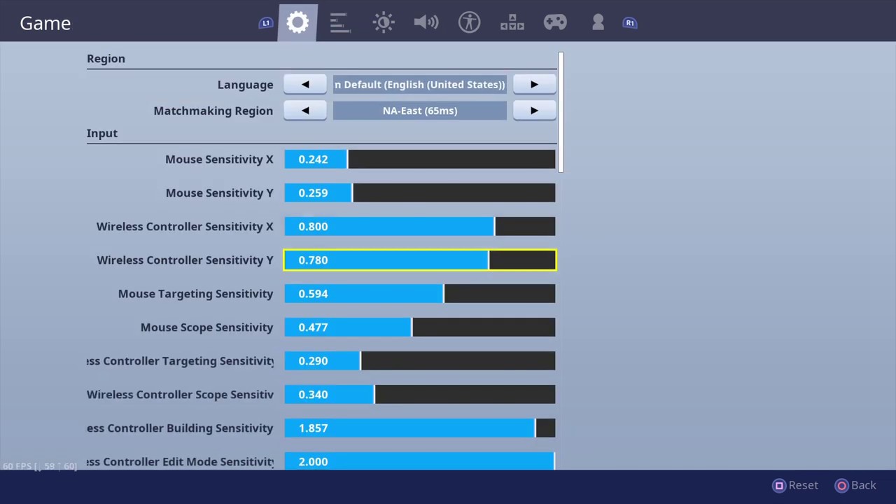 Fortnite Latest update. How To Get Old Sensitivity Settings Back