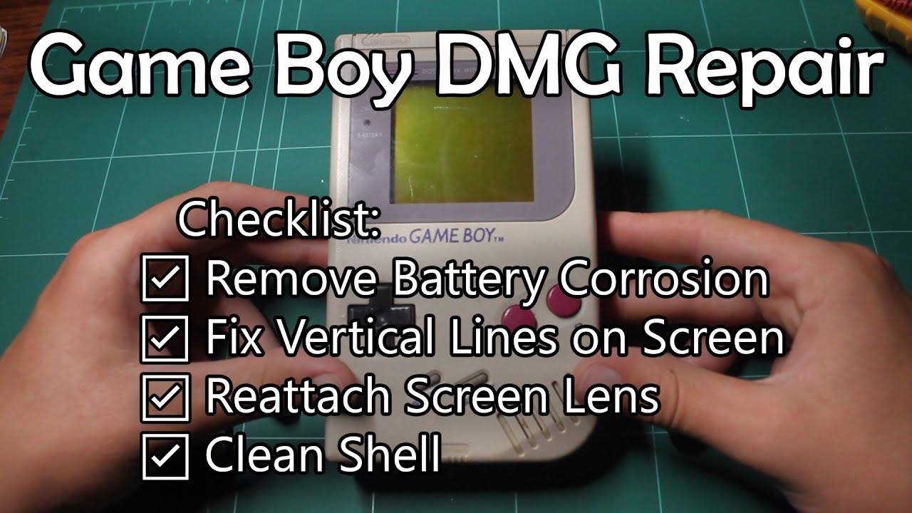 Game Boy DMG Repair