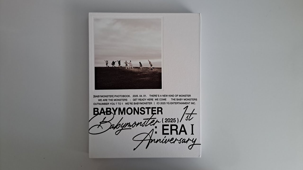 BABYMONSTER PHOTOBOOK РАСПАКОВКА