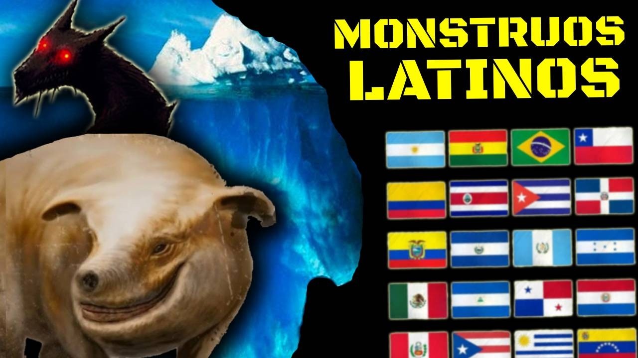 EL ICEBERG de las CRIATURAS MAS EXTRAÑAS de LATAM (críptidos latinos)
