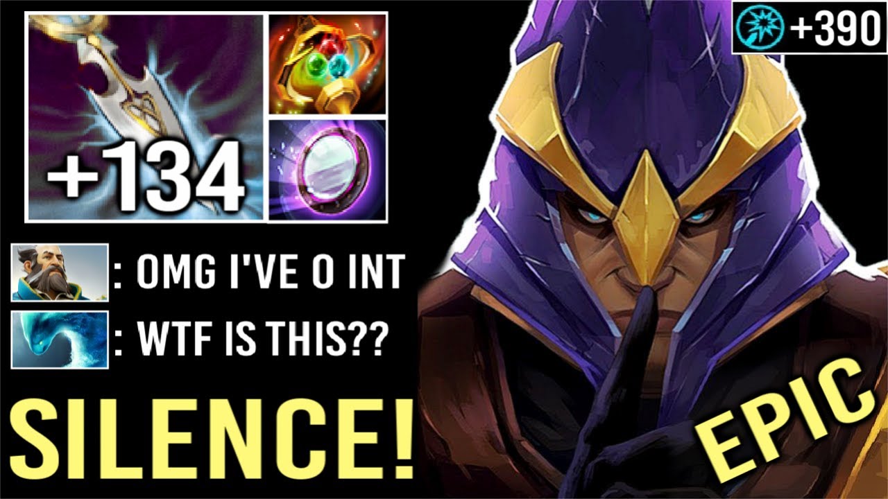 WTF +134 Int Stole Apex + Mirror Shield Pro Silencer vs Hard Morphling Epic Intense Game WTF Dota 2