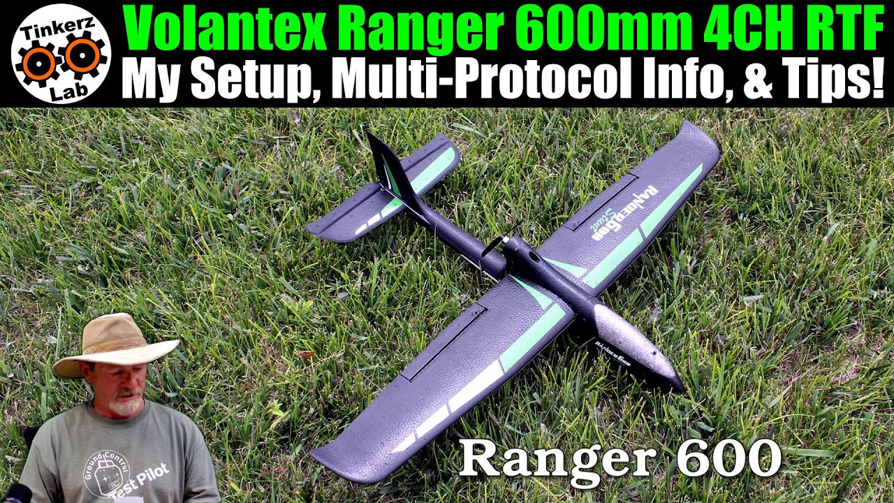 My Setup, Multi-Protocol Info, & Tips! Volantex Ranger 600 4CH Gyro Beginner RTF