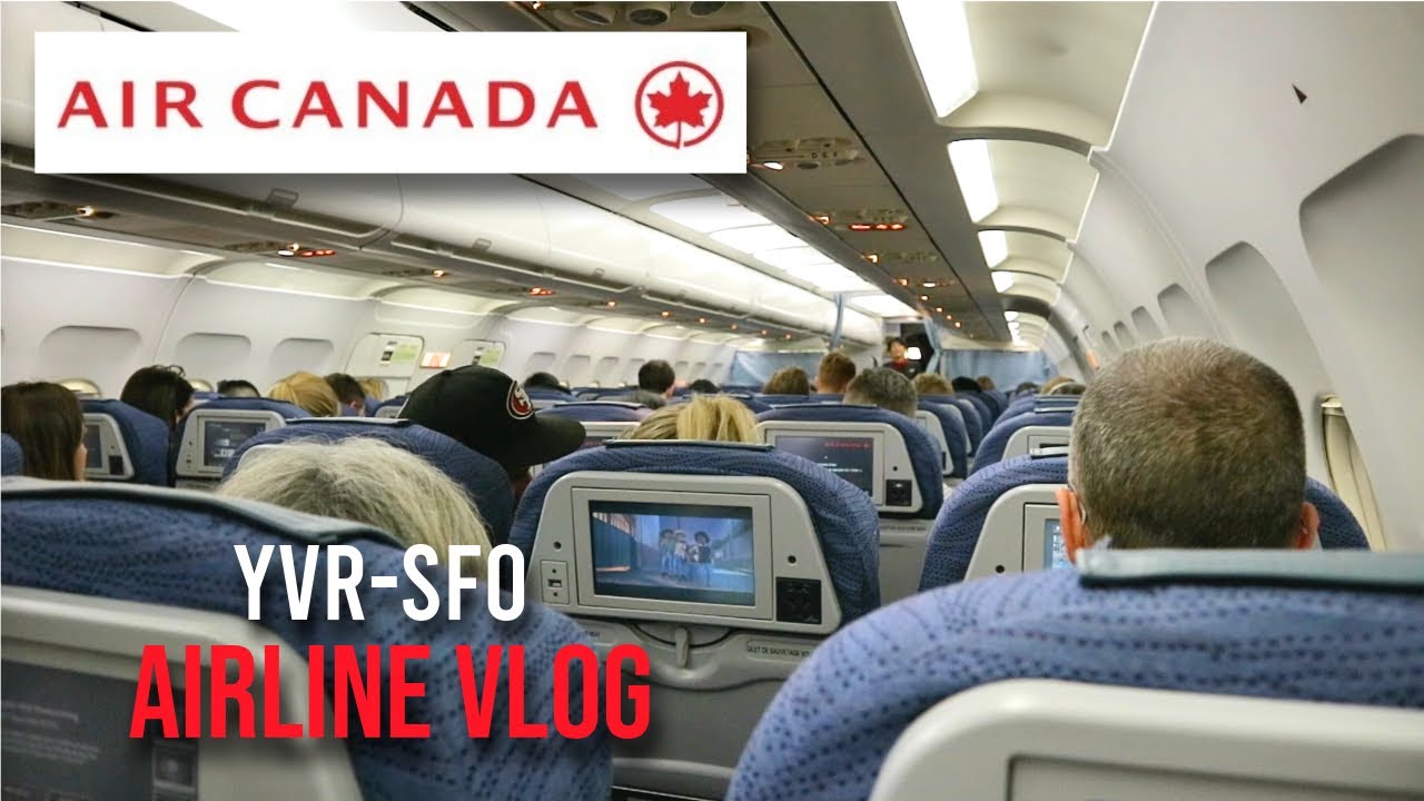 First time flying AIR CANADA | Vancouver to San Francisco