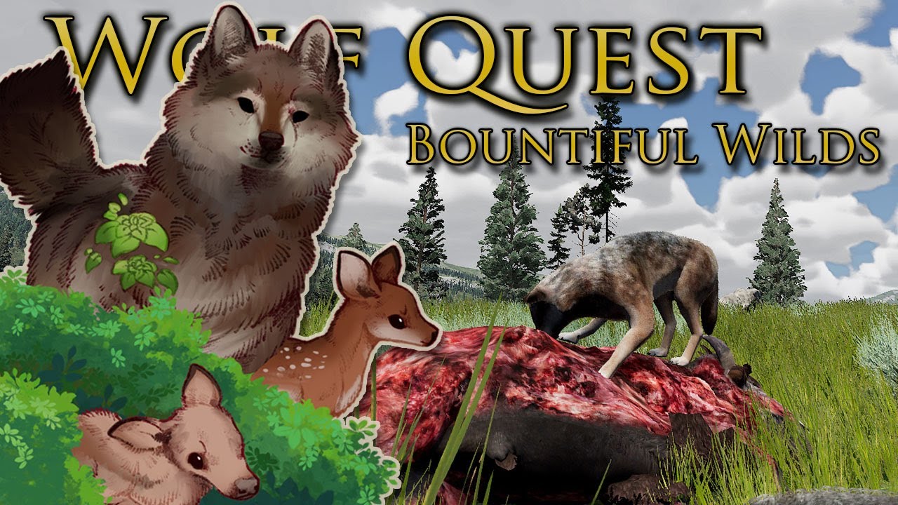 Волчья добыча — бизоны?! 🐺 Wolf Quest: Bountiful Wilds • #24