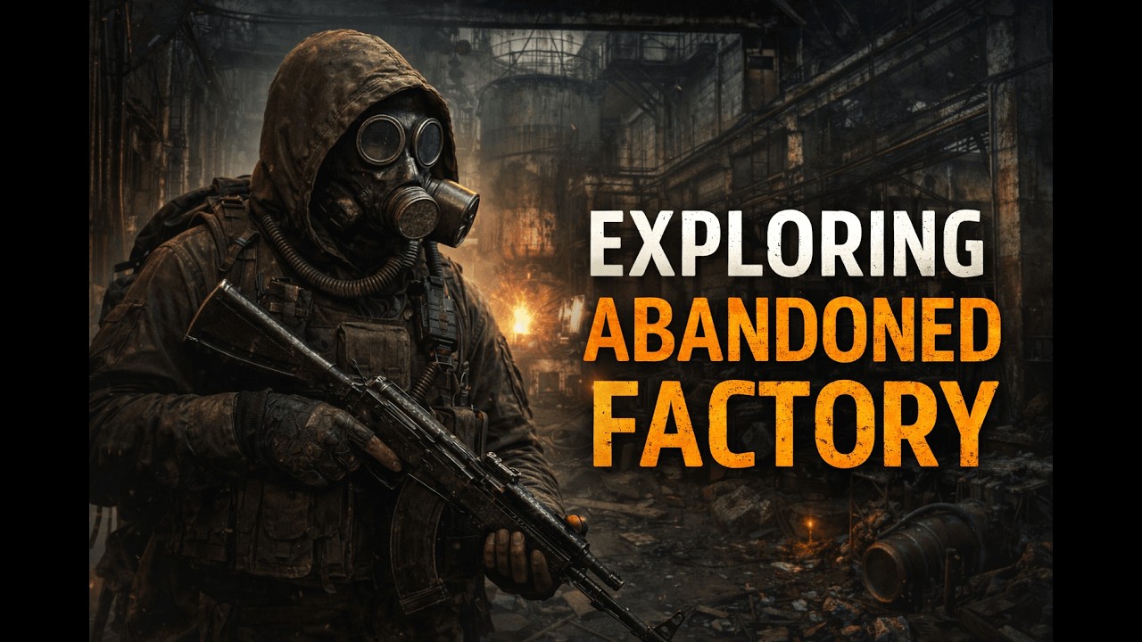 EXPLORING ABANDONED FACTORY / STALKER 2  Heart of Chornobyl