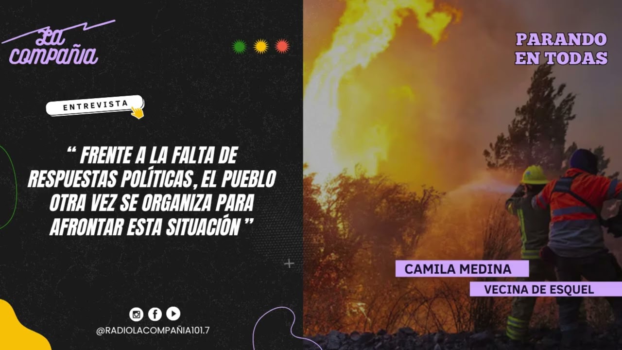 Camila Medina - vecina de Esquel