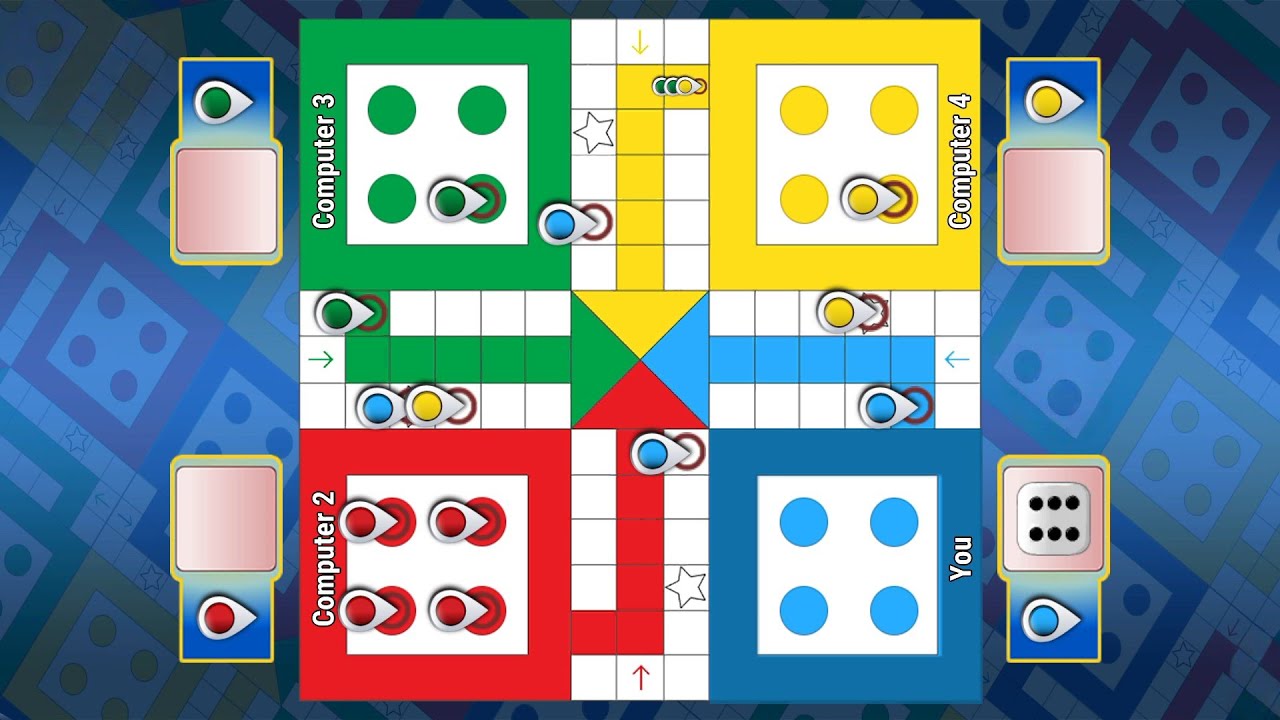 🎲 Ludo King 👑 Gameplay || How to win Ludo king || 4 players Gameplay || Ludo king tips and tricks