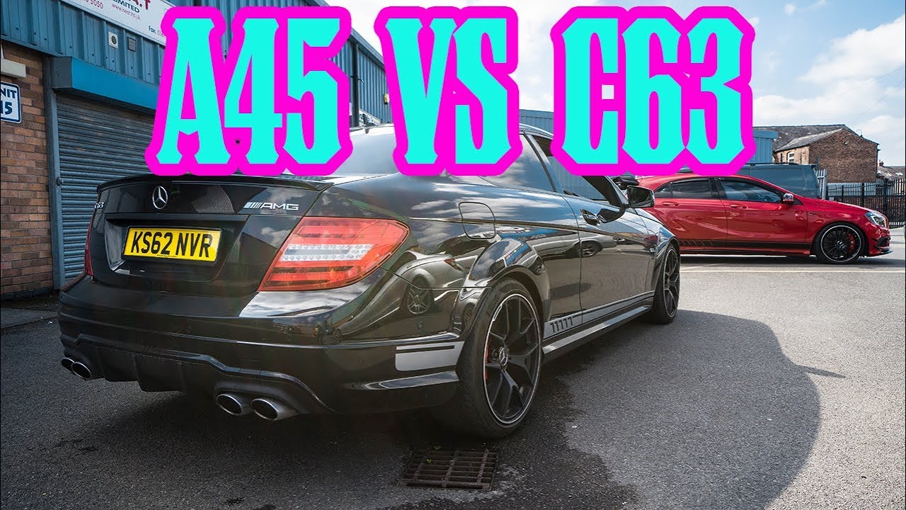 A45 AMG Vs C63 AMG | Sound Test