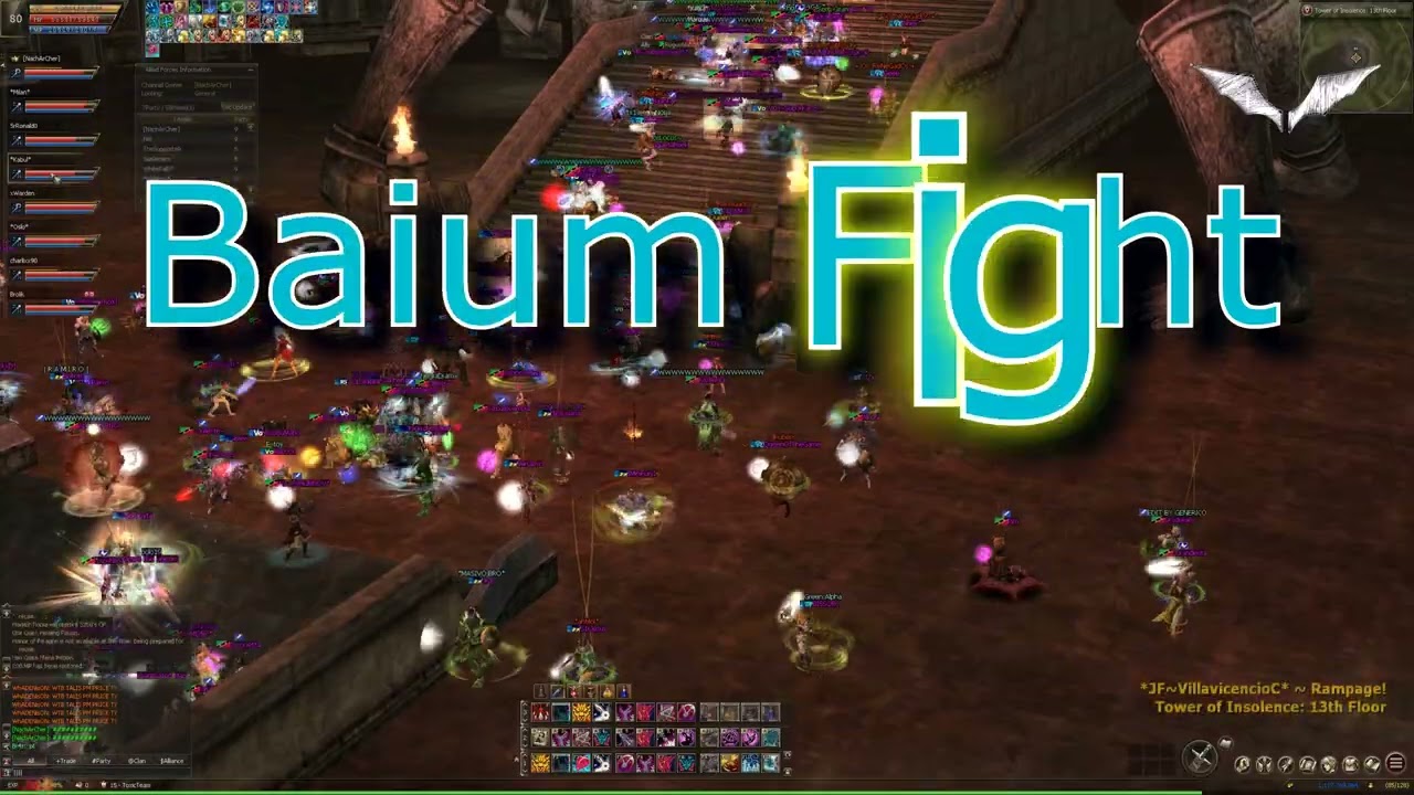 L2 Elite x45 Siege Rune Castle y Baium epic boss 24.08.25