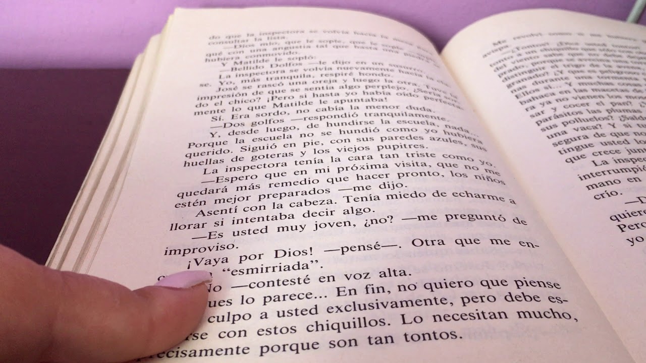 ASMR Español - Lectura semi inaudible (2da parte)