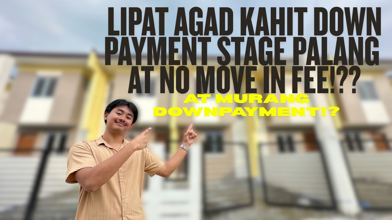 2-STOREY TOWNHOUSE NA MAKAKALIPAT AGAD KAHIT DOWNPAYMENT PALANG AT WALANG MOVE-IN FEE!?