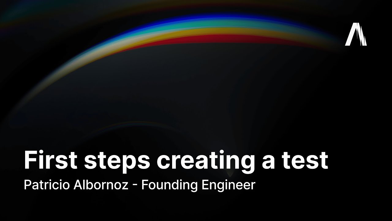 First steps creating a test - Autonoma AI