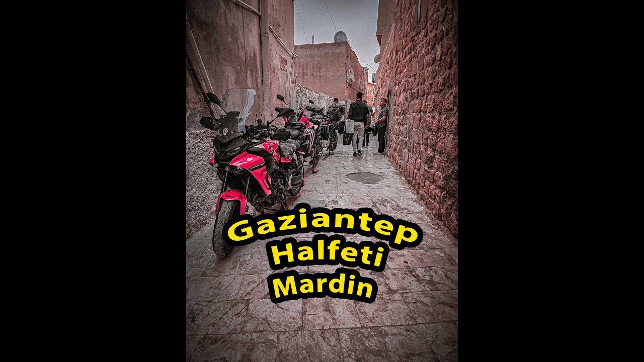 Motosikletle 10 Günlük DOĞU ANADOLU TURU BÖLÜM 2 l Gaziantep - Şanlıurfa- Eski Mardin - Tracer 9