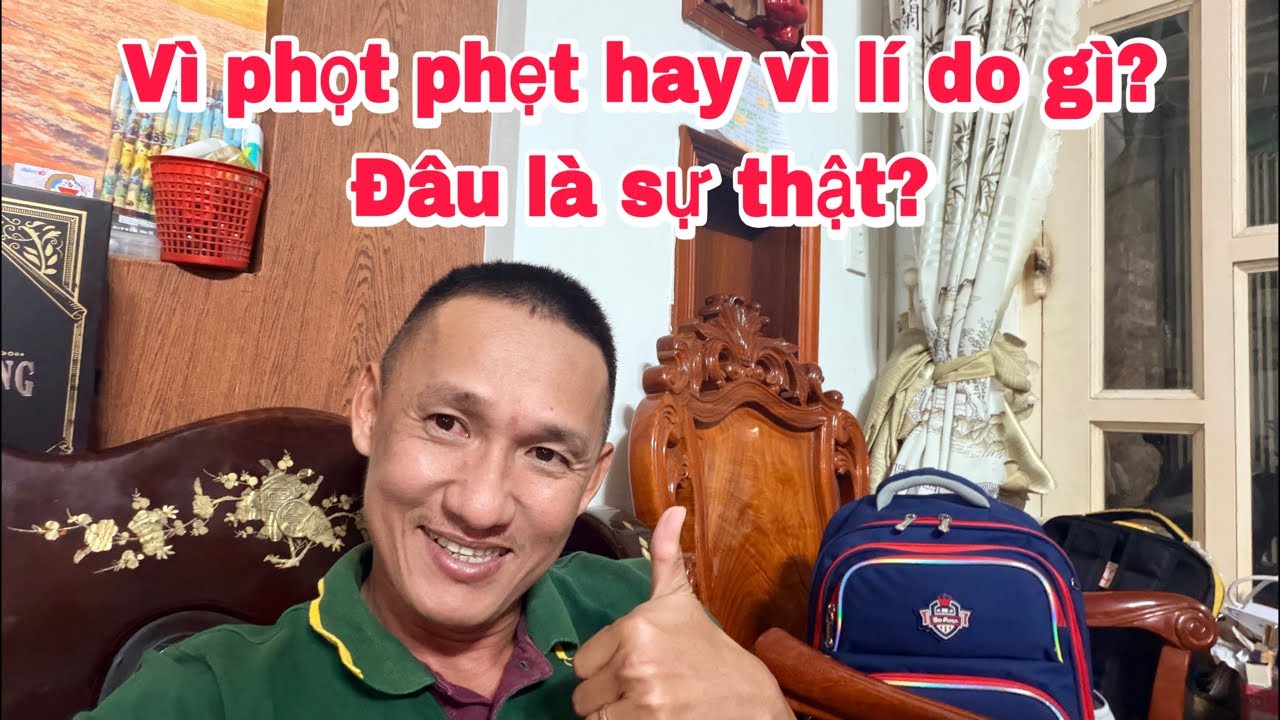 Vì phọt phẹt hay vì lí do gì? Đâu là sự thật?