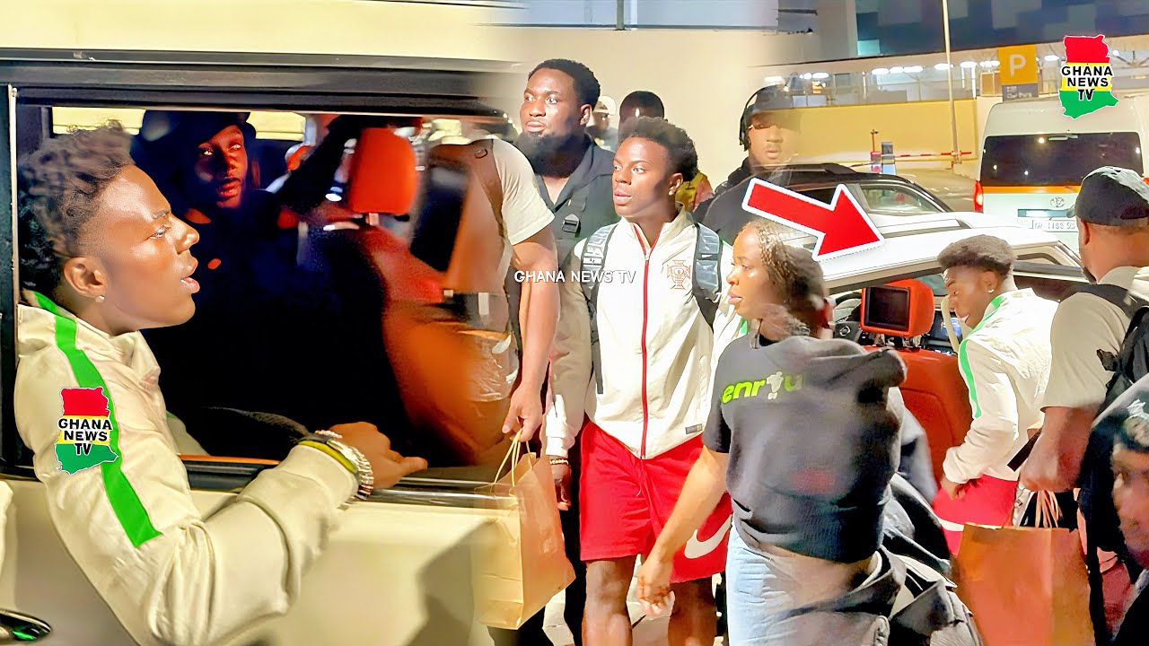 iShowspeed lands in Ghana to an overwhelming welcome at Kotoka International Airport VIP arrival