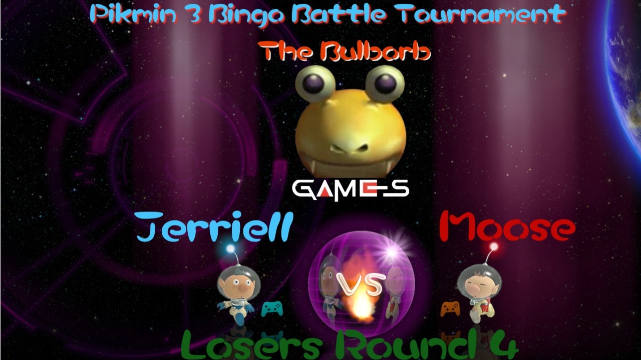 Pikmin 3 Bingo Battle tournament Bulborb losers round 4 Jerrie11 VS Moose (no VC from anyone)