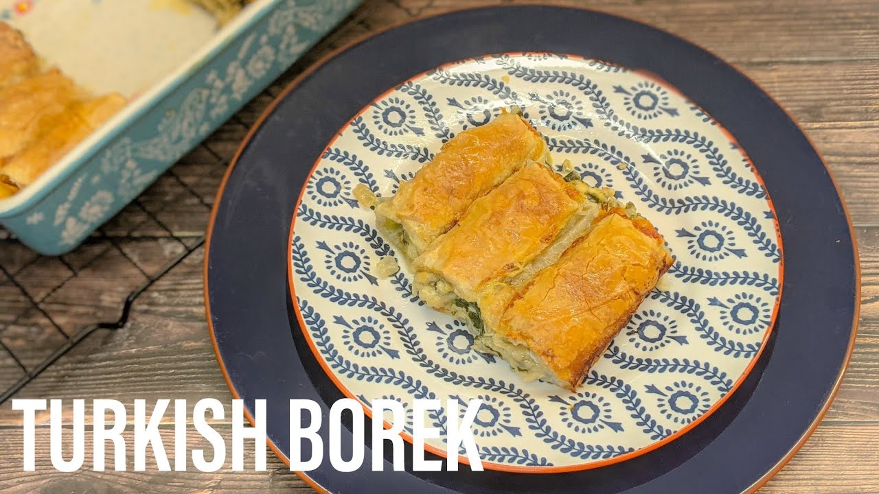 Turkcha Borek Tayyorlash | Borek |  Turkish Borek Recipe | with spinach and cheese