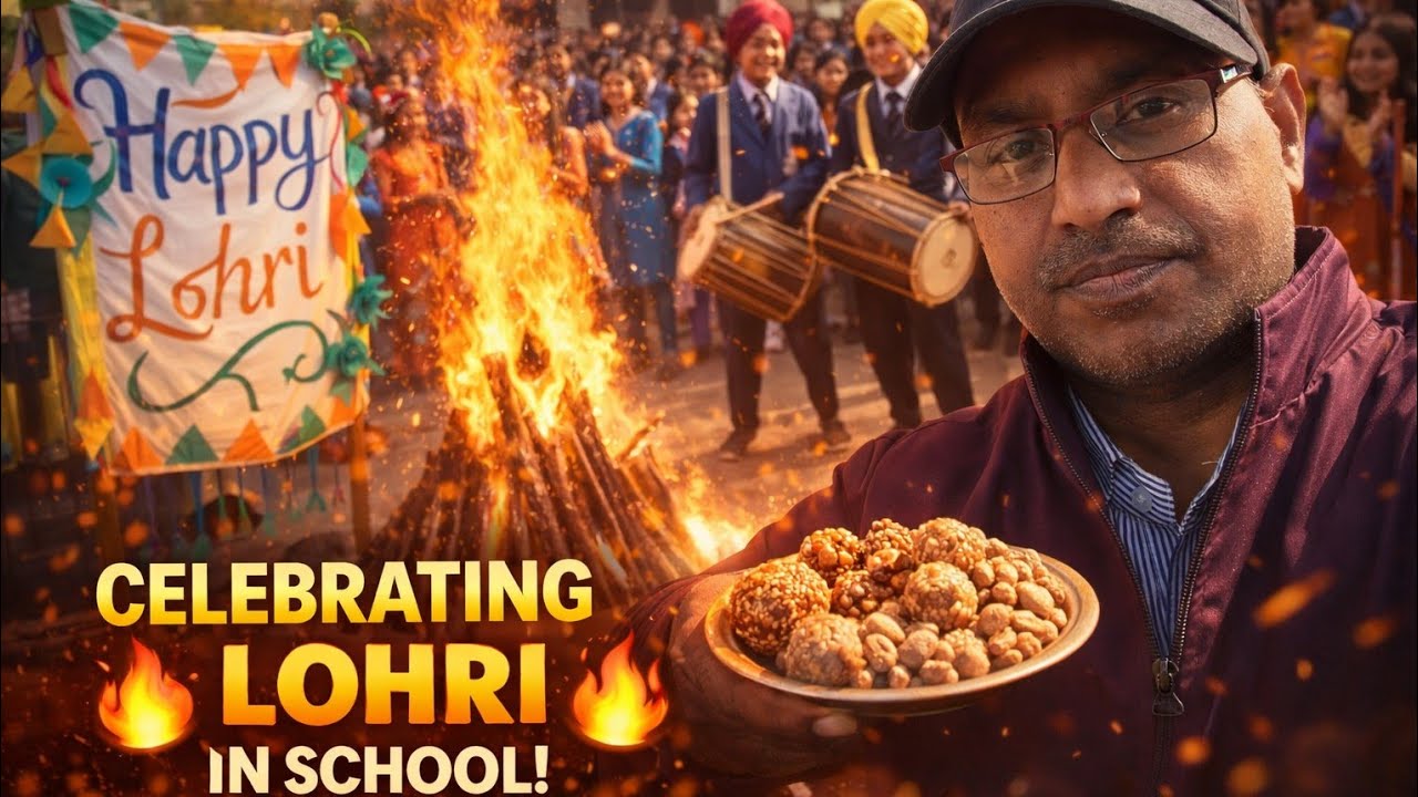 Epic Lohri 2026 at GRD International School Rudrapur | Bonfire, Dance & Joy! | Uttarakhand #lohri 