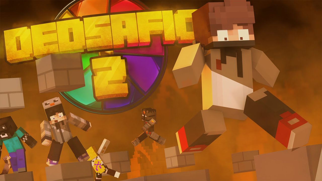 NOS LLEVAN a un PARKOUR MORTAL | DEDsafioMinecraft2💀 Día 13 y 14