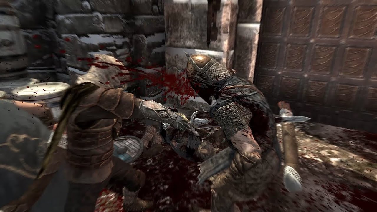 Skyrim - Entering Windhelm as an Argonian (Inconsequential NPCs Mod)