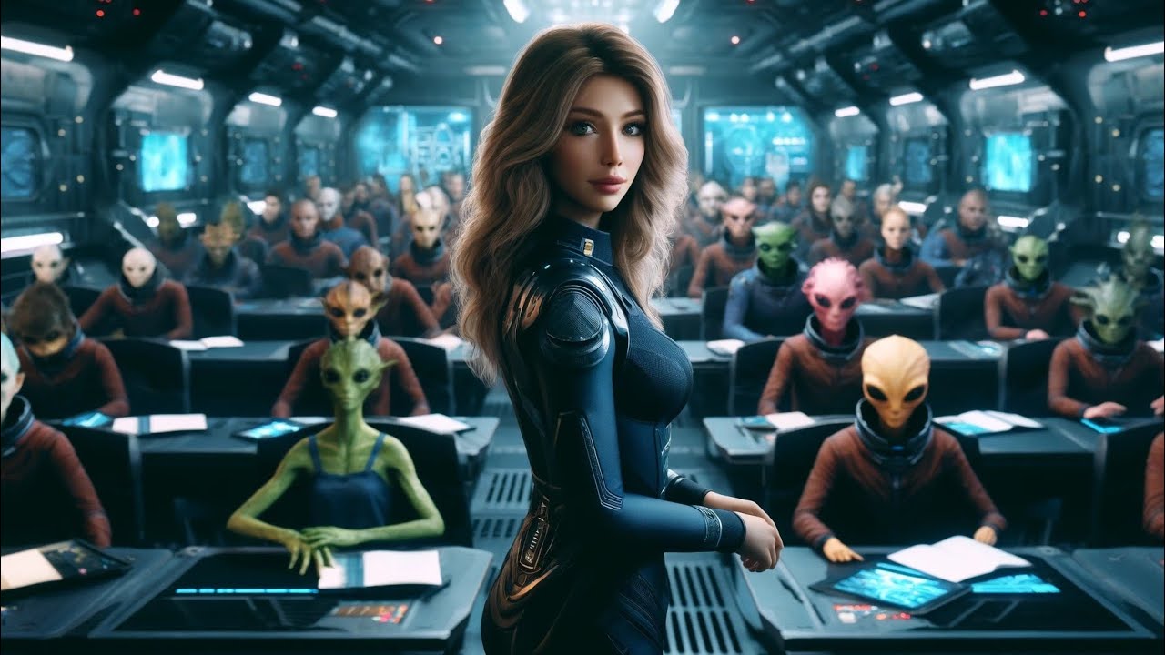Earth's Daughter Astonished Classmates With HellWorld Tales! | HFY | A Short Sci-Fi Story