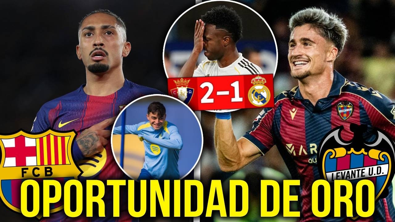FC BARCELONA vs LEVANTE! LIDERATO EN JUEGO (PREVIA Y POSIBLES ALINEACIONES)