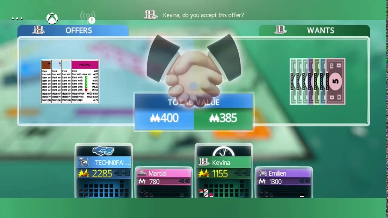 WR 16:44 Monopoly Plus Speed run wealth rule 3 hard AI