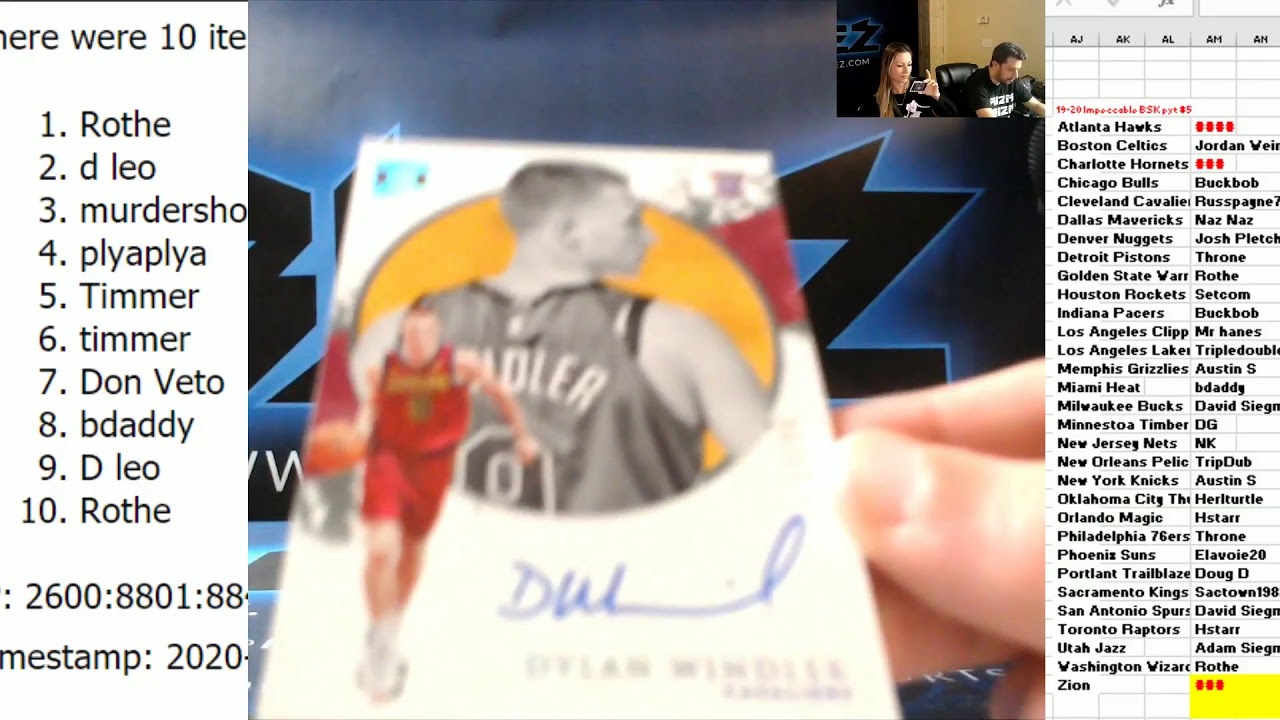 Blez Bros Live Case Break Sports Card Show