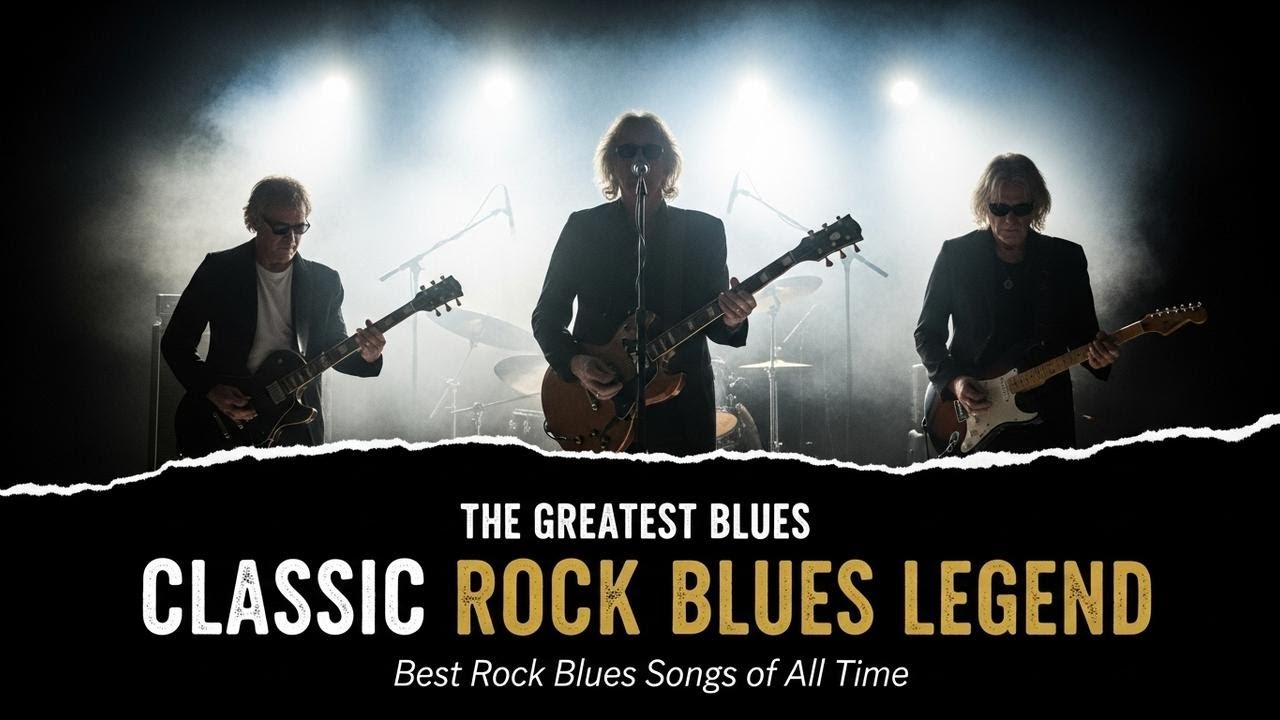 Jimi Hendrix, ZZ Top, Eric Clapton, BB King, Muddy Waters – Blues Rock Legends Sound