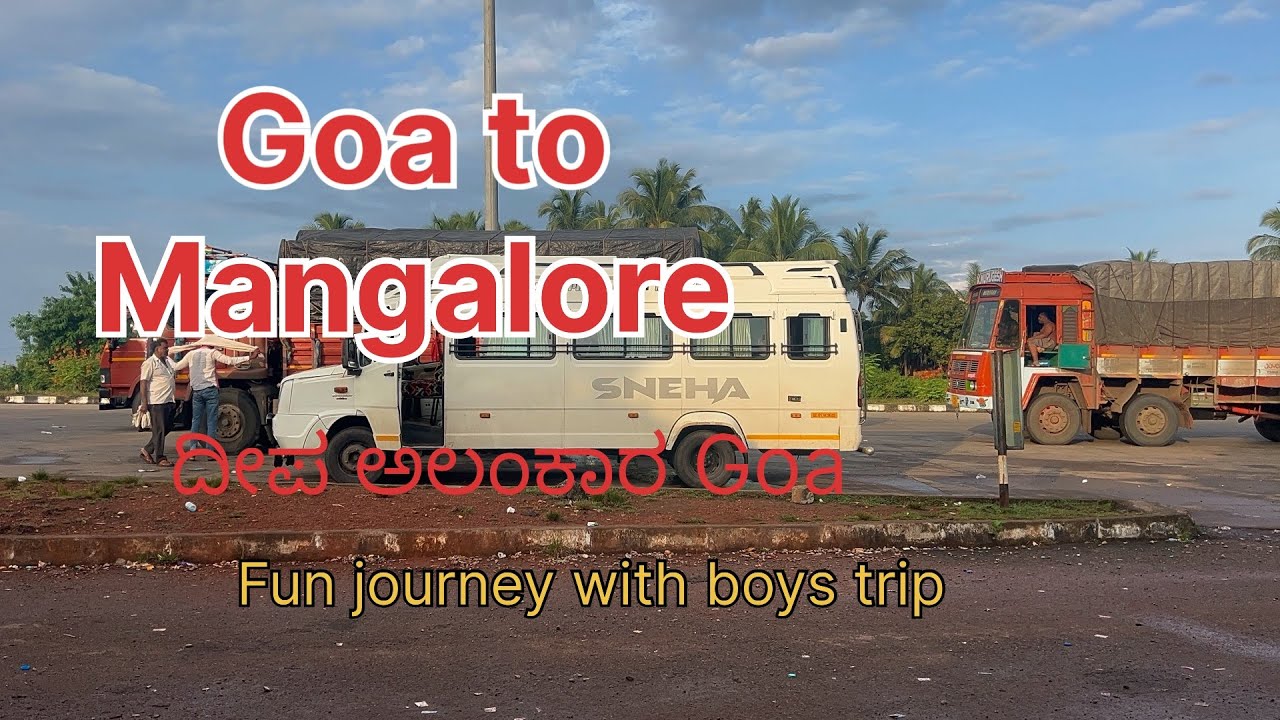 Goa to Mangalore trip // ದೀಪ ಆರಾಧನೆ ಅಲಂಕಾರ Goa temple 
