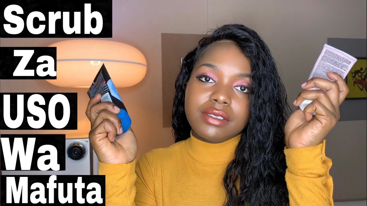 SCRUB ya USO wenye MAFUTA (Scrub nzuri kwa Ngozi ya Mafuta )