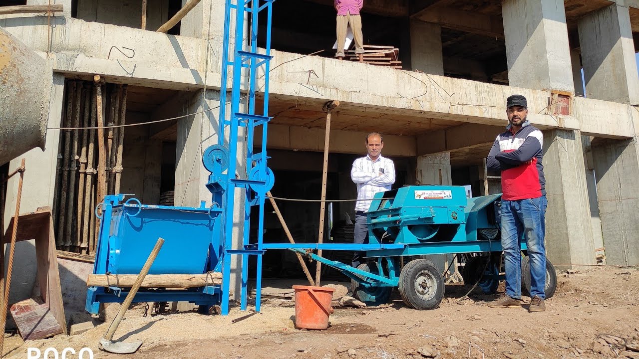 Building Construction Lift Machine with motor