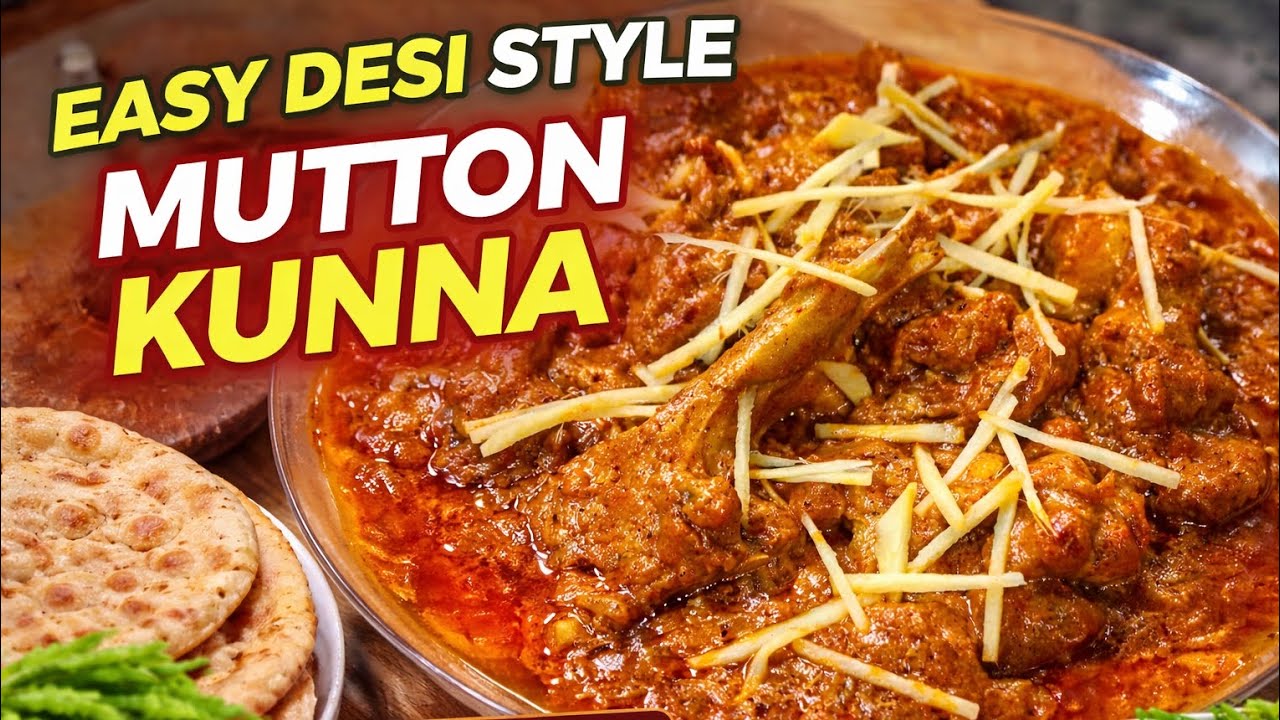 Lahore Ka Famous Mutton Kunna 🤤 | Ghar Par Kunna Banaen#ytstudioes #recipe #cooking 