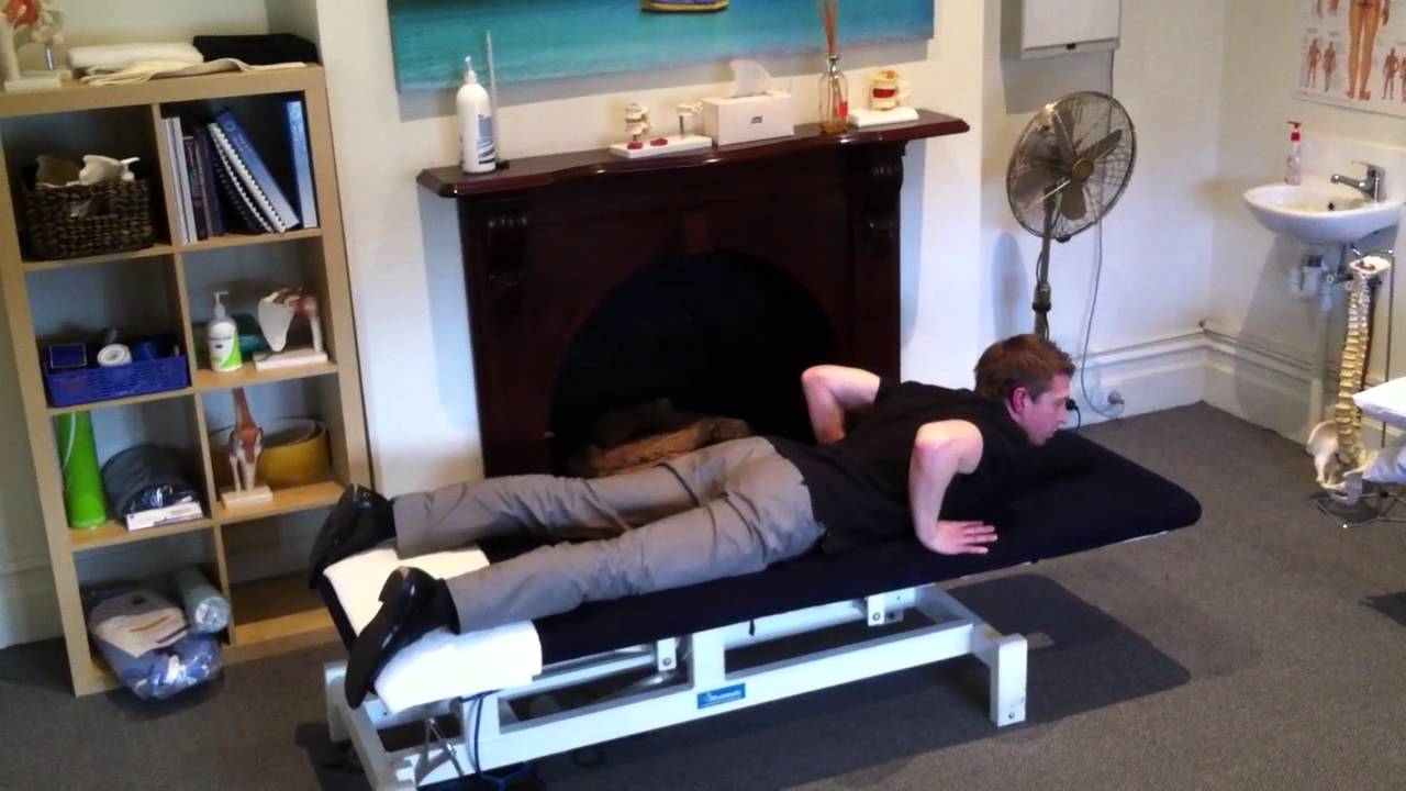 McKenzie Method Extension in Lying