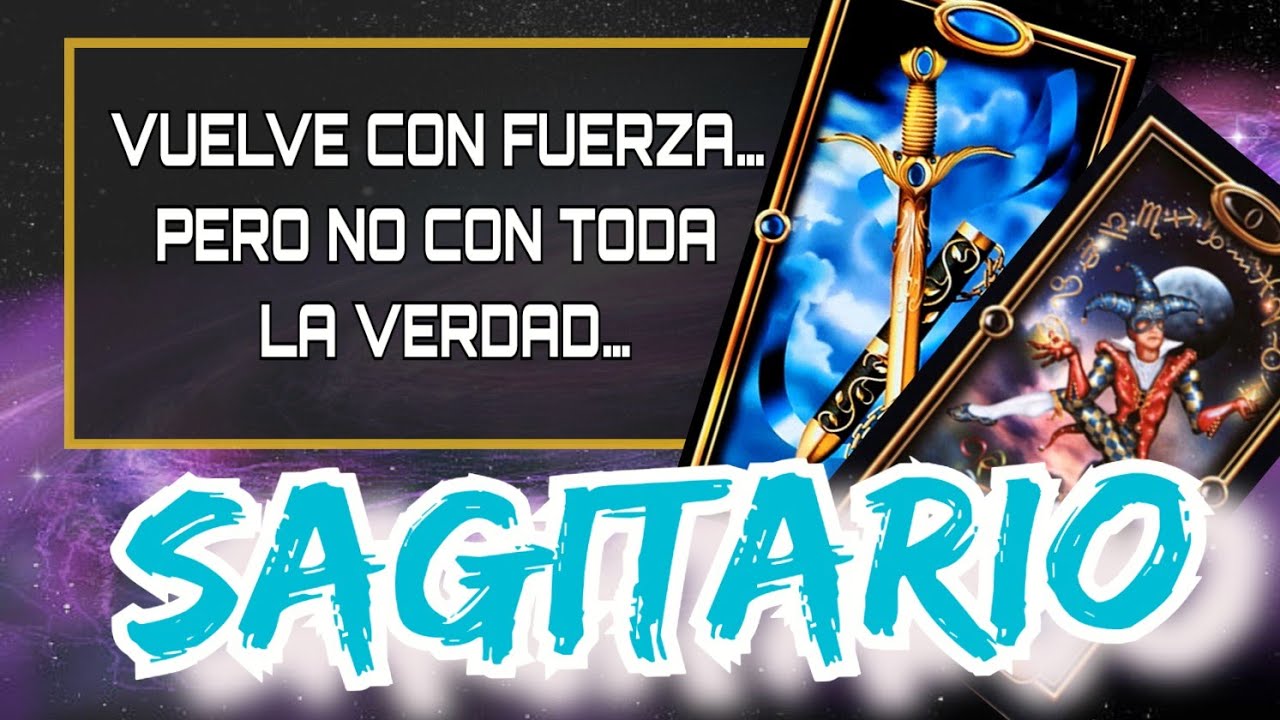 SAGITARIO ♐ 💭 SU DESEO DE VOLVER ES REAL… SU VERDAD, NO TANTO…