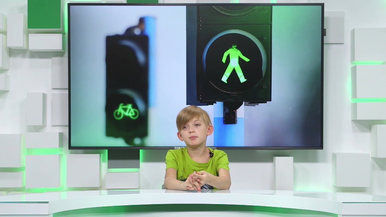 Būk saugus kelyje. Kalba vaikai. Kaip teisingai elgtis kelyje? I d.
