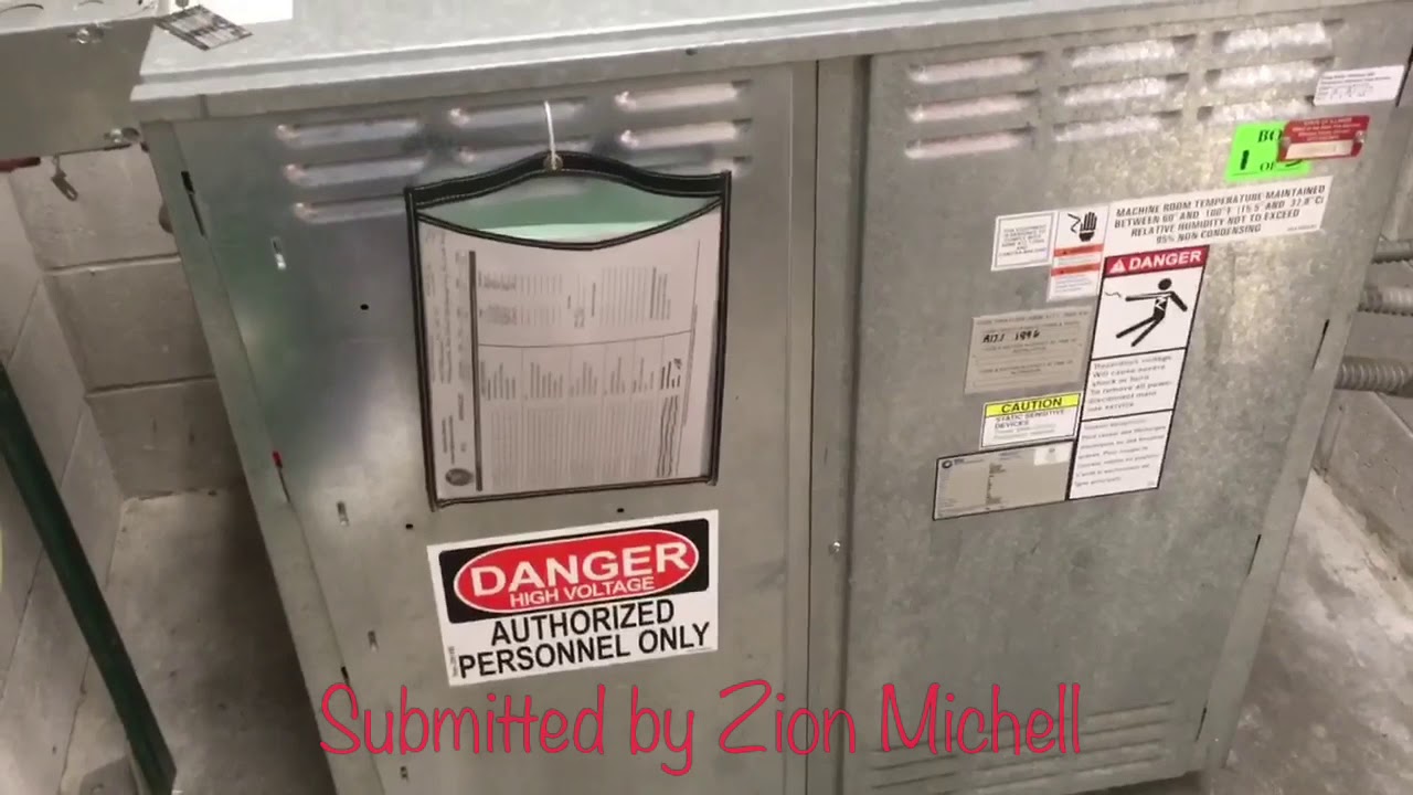 Look inside of the Otis Series 5 Elevator machine room