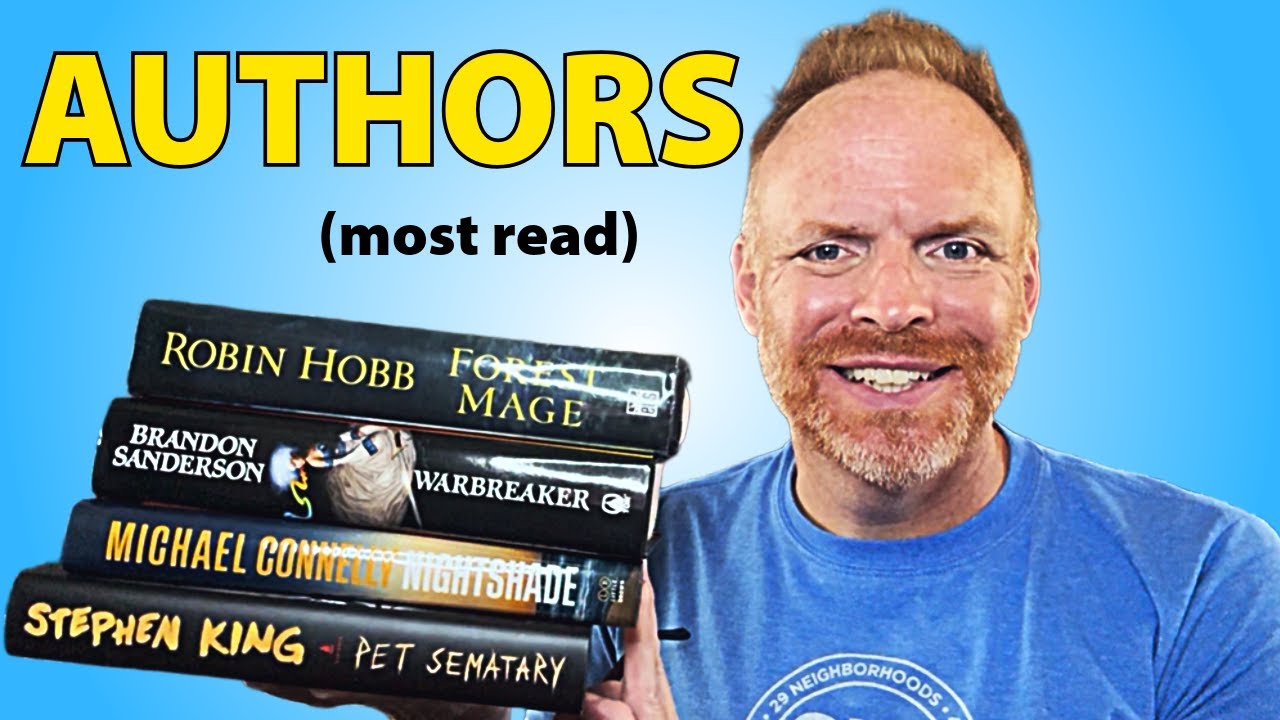 Who Are My Most Read Authors? (2025 Update)
