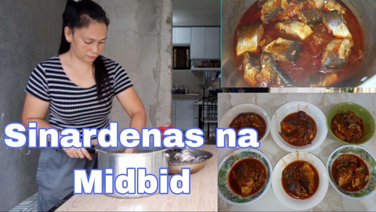 Nagluto Ako ng Sinardenas na Isda